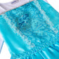 Aoiviss Princess Dress For Girls Blue Sequin Princess Dress Up Costume For Halloween Birthday Cosplay Fancy Party, 4/120
