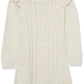 The Children'S Place,And Toddler Girls Cable Knit Long Sleeve Sweater Dress,Bunnys Tail,2T