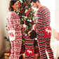 Little Blue House By Hatley Kid'S Fair Isle Bear & Moose Family Union Suits Sleepwear, Dog Union Suit - Mouse Fair Isle, Small