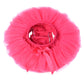 Baby Girls'Tutu Skirt With Shorts Newborn Toddler Tulle Skorts 0-24 Months Rose Red