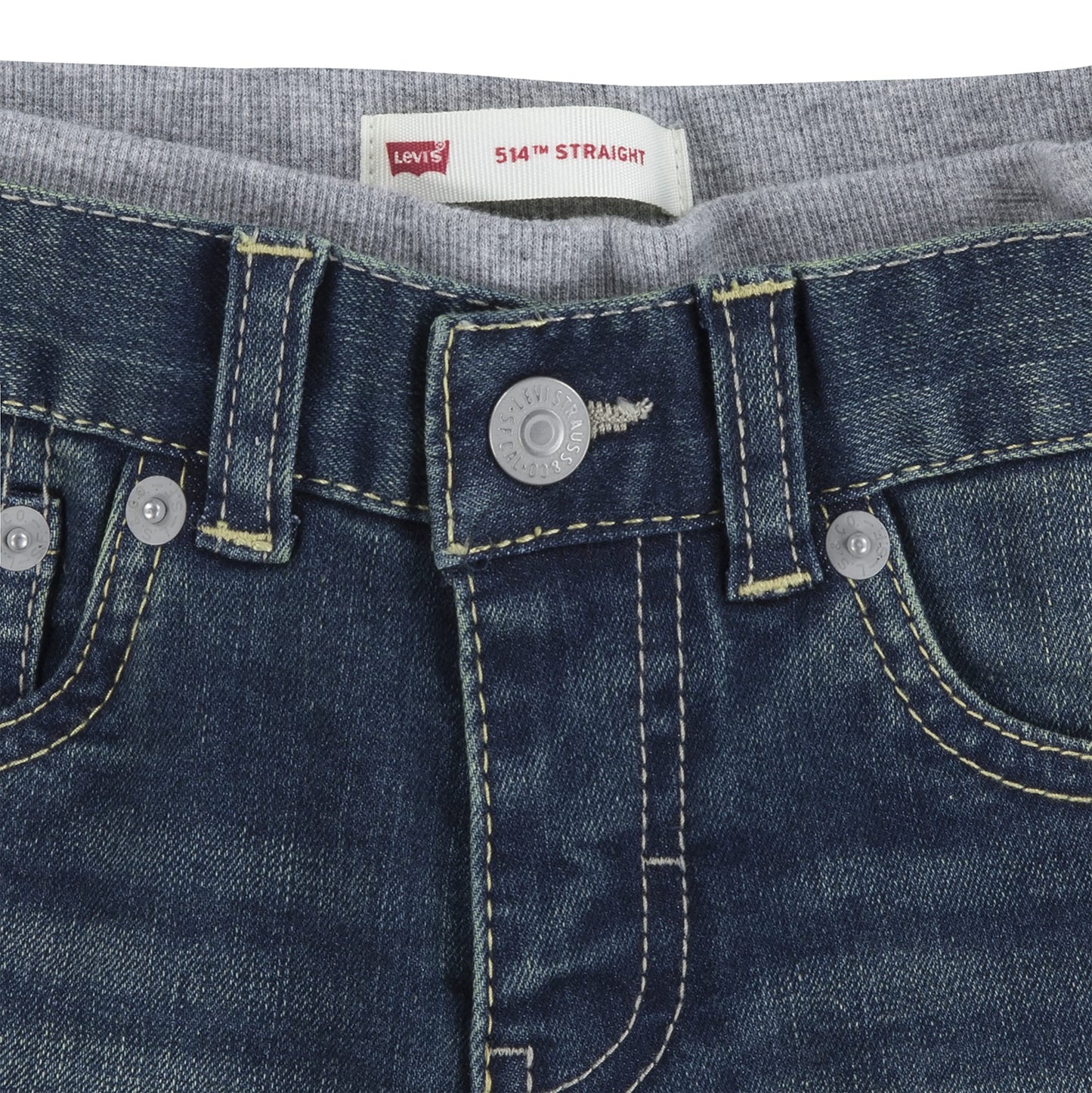 Levi'S Baby Boys Straight Fit Jeans, Covered Up, 24M
