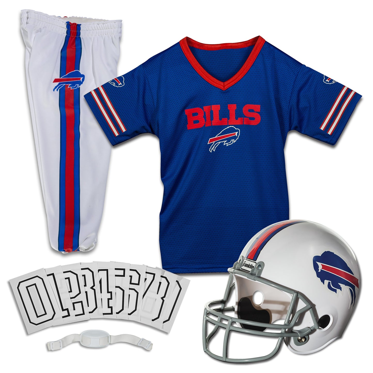 Franklin Sports boys NFL Uniform Set, Team Color, Large US