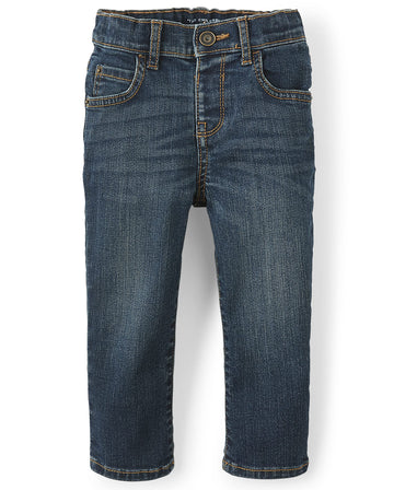 The Children'S Place Baby Boys And Toddler Boys Stretch Skinny Jeans, Lt Med Stone, 4T