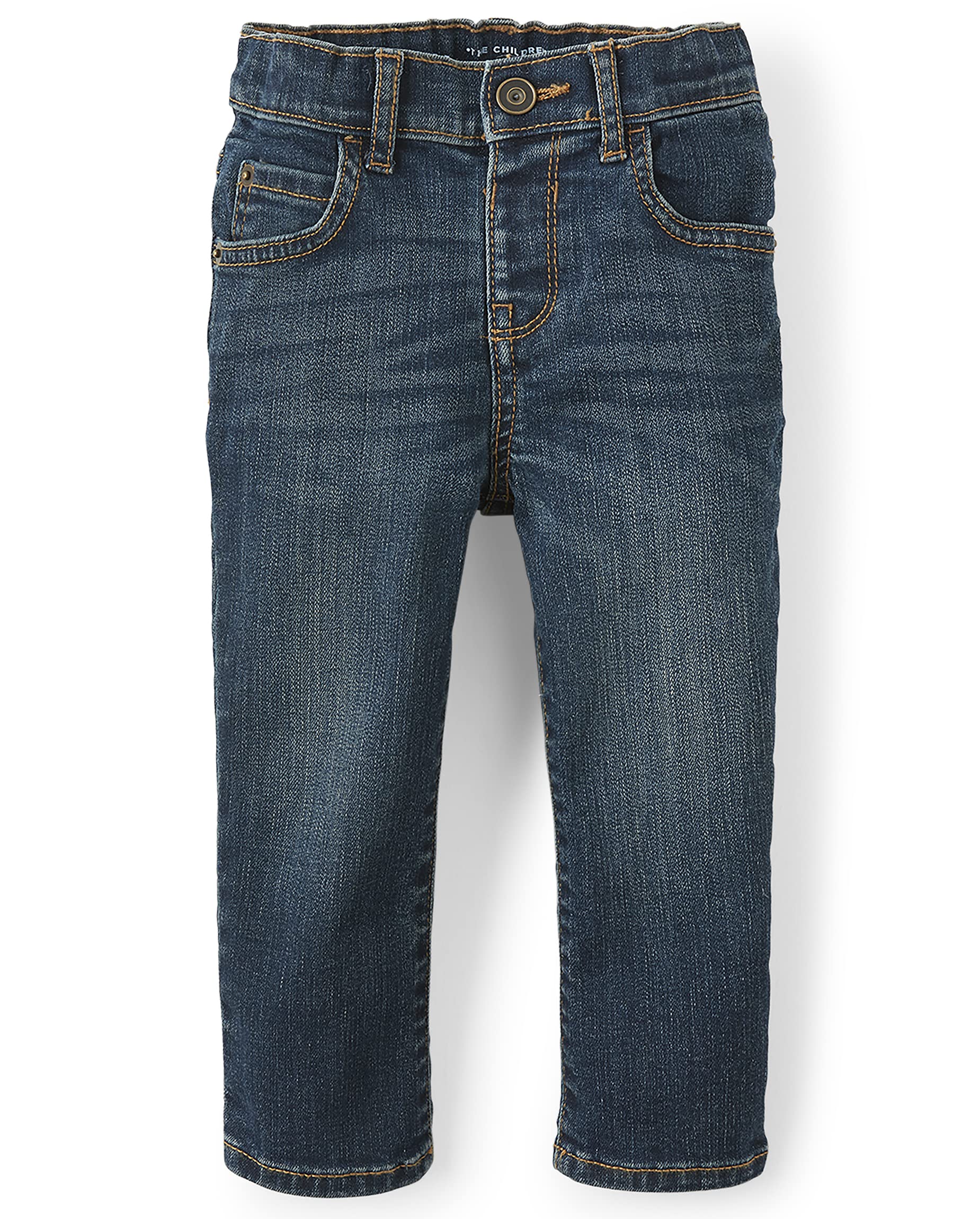 The Children'S Place Baby Boys And Toddler Boys Stretch Skinny Jeans, Lt Med Stone, 9-12 Months