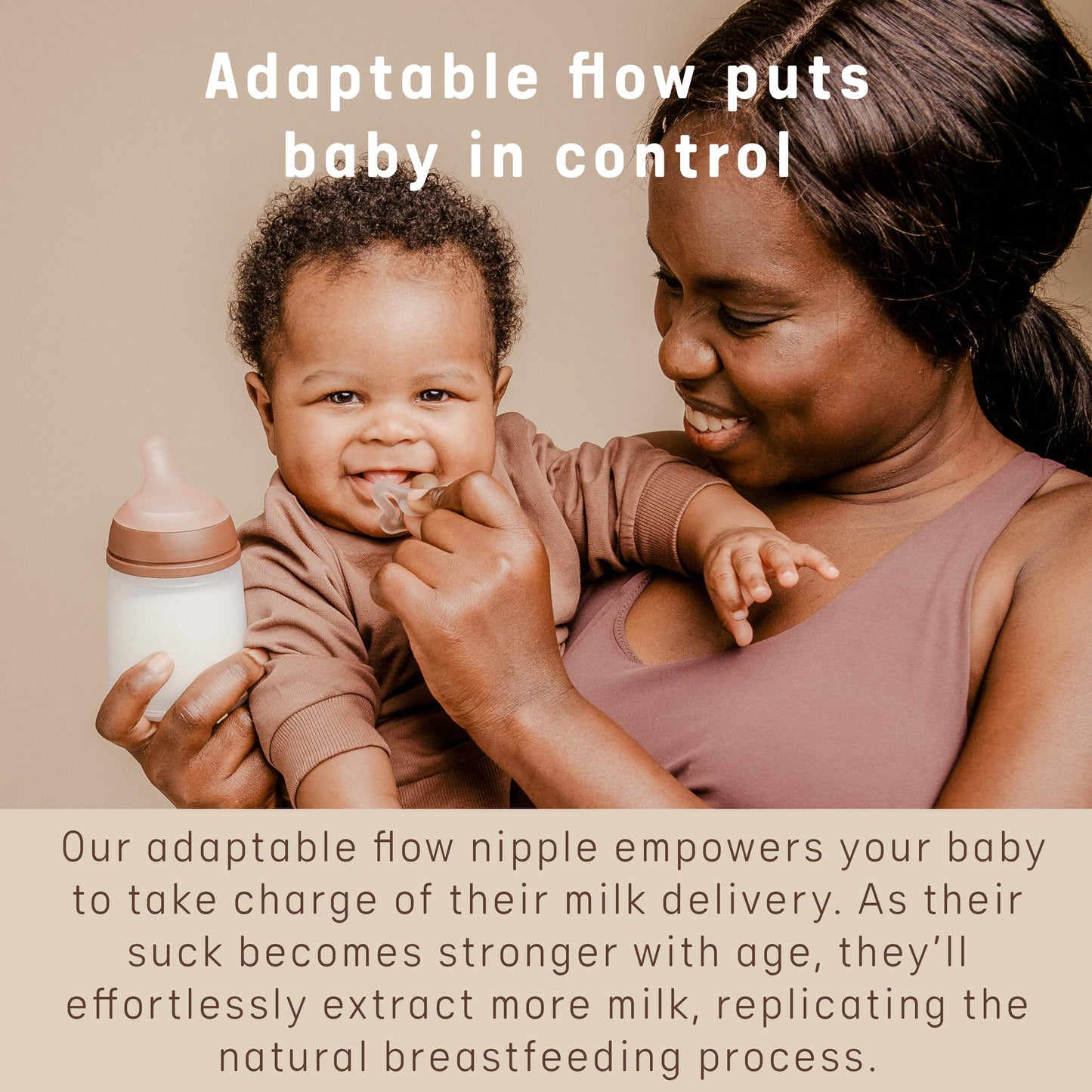 Suavinex Zero.Zero Medium Flow Asymmetrical Silicone Nipple, 2 Pack (3M+), Fair