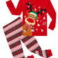 Family Feeling Baby Girls Boys Long Sleeve Christmas Pajamas Sets Cotton Pyjamas Toddler Infant Kids 18-24 Months Reindeer