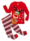 Family Feeling Baby Girls Boys Long Sleeve Christmas Pajamas Sets Cotton Pyjamas Toddler Infant Kids 18-24 Months Reindeer