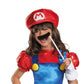 Mario Skirt Version Costume, Large (10-12)