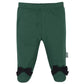 Gerber Nfl New York Jets 3 Pack Bodysuit Footed Pant And Cap Registry Gift Set, Green/White New York Jets, 6-9M