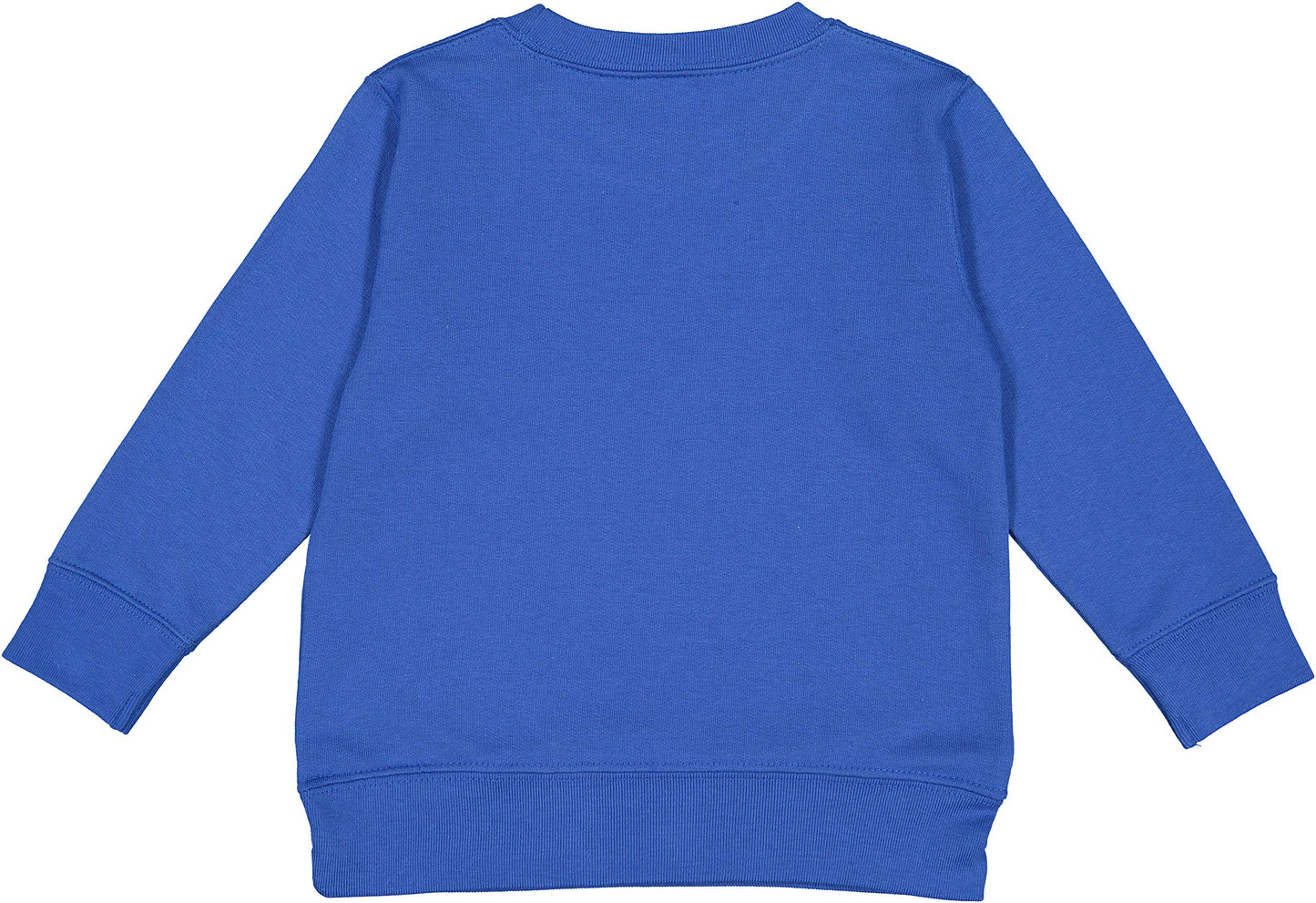 Rabbit Skins Toddler Fleece Long Sleeve Pullover Sweatshirt, Royal, 3T