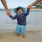 Green Sprouts I Play Kids' Long Sleeve Rashguard, Navy, 24 Mo