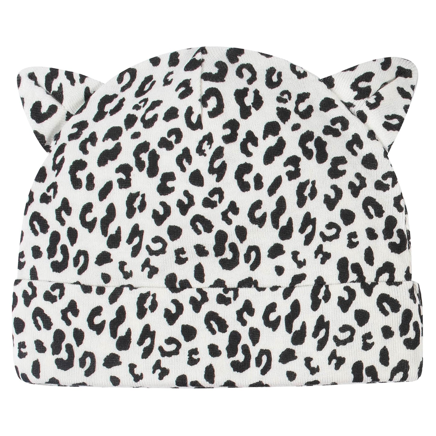 Gerber Baby Girls Cap And Mitten Sets 8Pc Pink Leopard Newborn