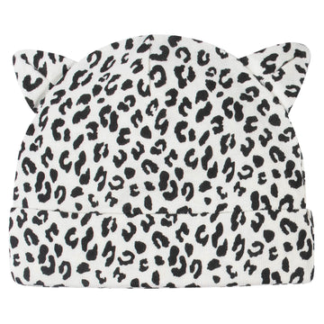 Gerber Baby Girls Cap And Mitten Sets 8Pc Pink Leopard Newborn