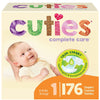 Cuties | Skin Smart, Absorbent & Hypoallergenic Diapers With Flexible & Secure Tabs | Size 1 | 176 Count
