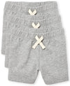 The Children'S Place Baby Boys And Toddler Boys French Terry Shorts, Smoke Gray, 9-12 Months