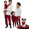 Honestbaby 2-Piece Family Matching Pajamas Organic Cotton, Women, Kids, Toddlers, Baby Boys, Girls, Unisex Pets, Holiday Tartan,