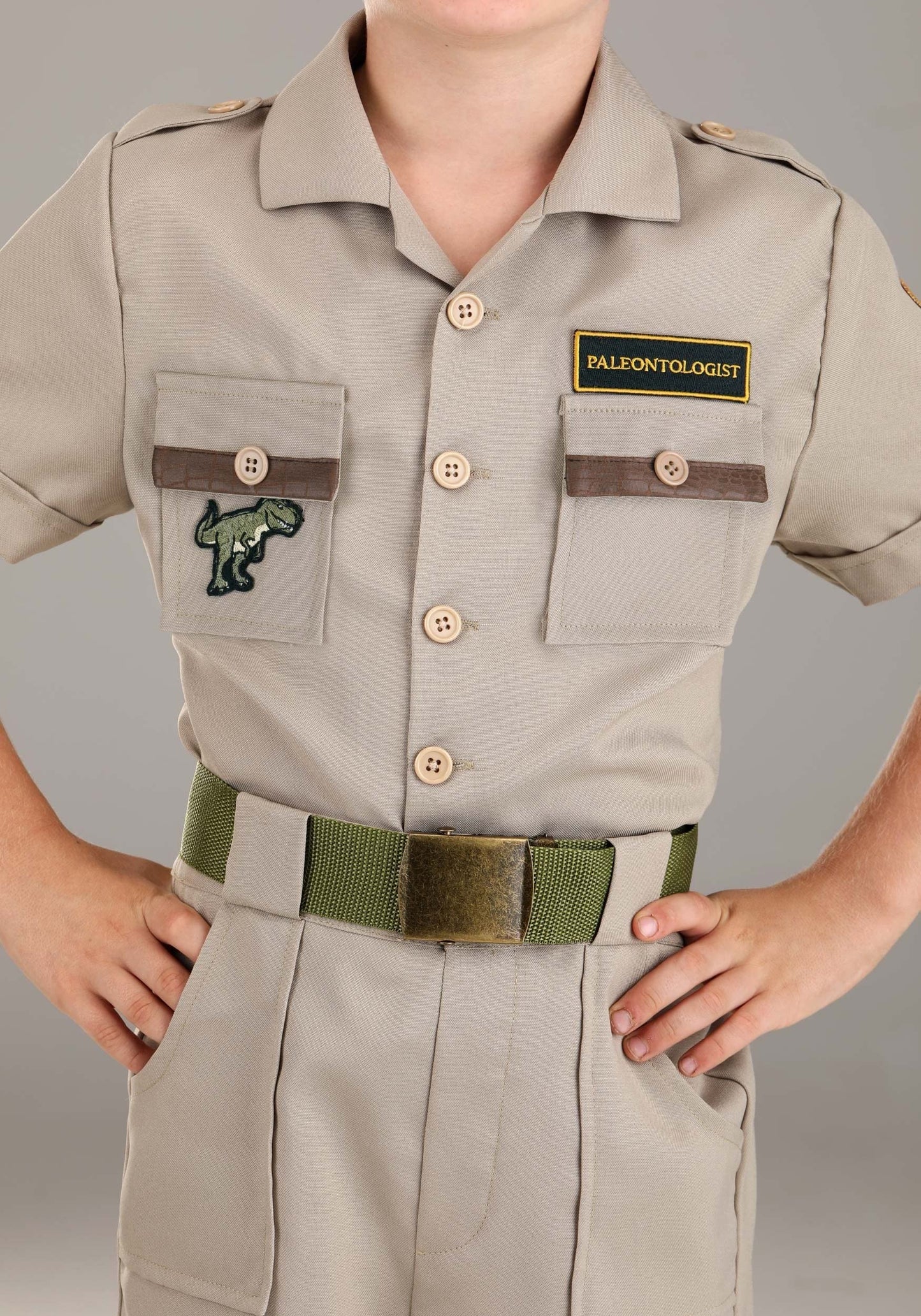 Fun Costumes Paleontologist Kid'S Outfit Large