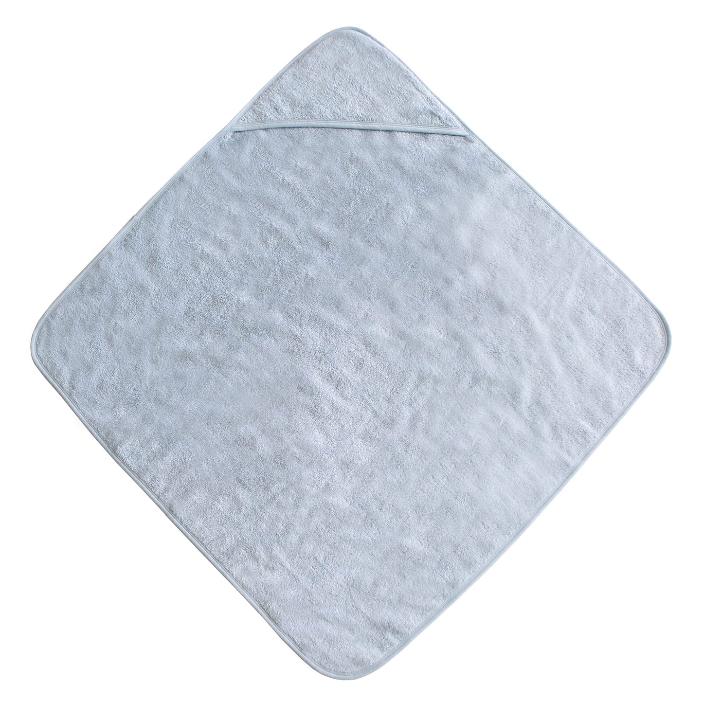 Mushie Baby Hooded Towel | Organic Cotton (Baby Blue)