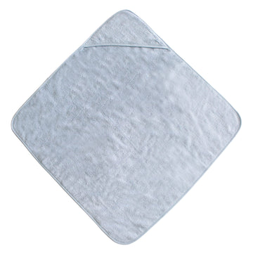 Mushie Baby Hooded Towel | Organic Cotton (Baby Blue)