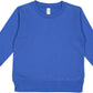 Rabbit Skins Toddler Fleece Long Sleeve Pullover Sweatshirt, Royal, 3T