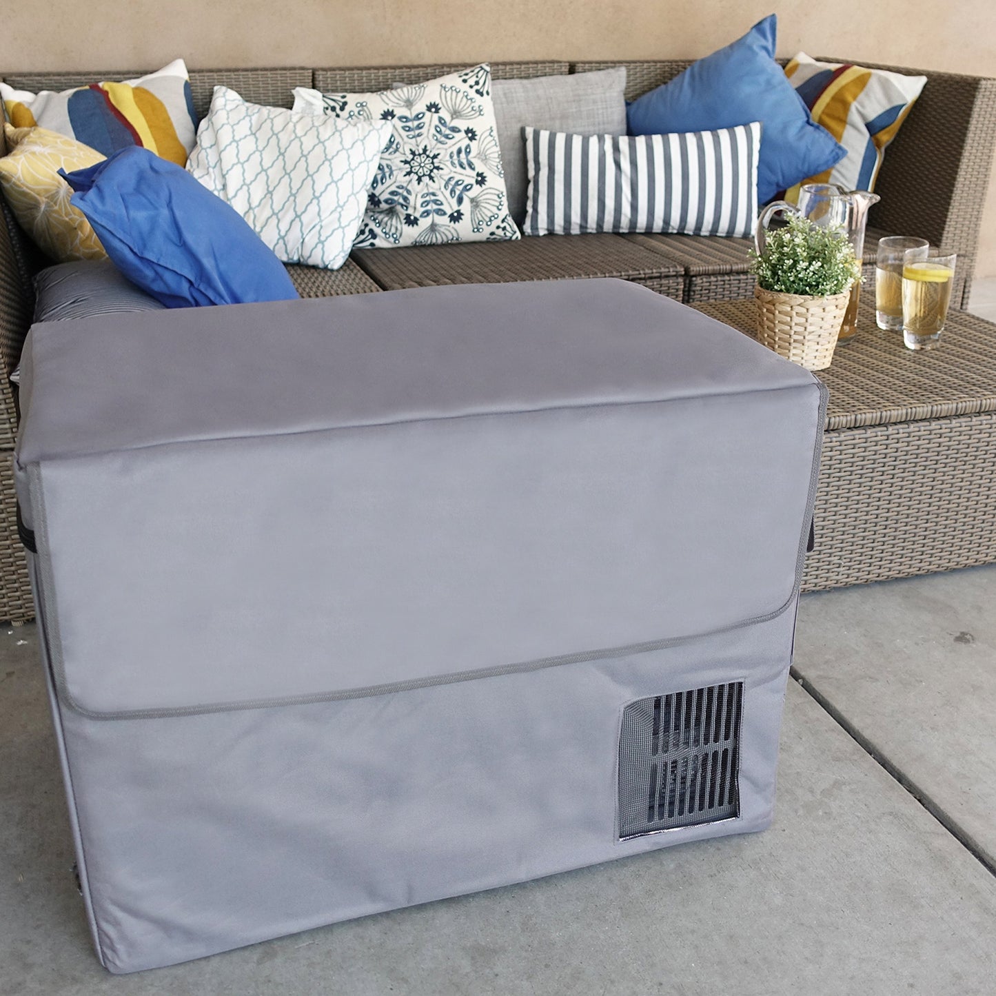 Whynter Fm-6Tbg Insulated Transit Bag For Portable Refrigerator/Freezer Model Fm-65G, Gray
