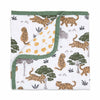 Masilo Organic Cotton Muslin Made with one of the Softest Fabrics Modern Newborn Baby Blanket  Tiger Yellow (Pack of 1)