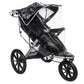 Jeep Jogging Stroller Weather Shield, Baby Rain Cover, Universal Size To Fit Most Jogging Strollers, Waterproof, Windproof, Vent