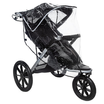 Jeep Jogging Stroller Weather Shield, Baby Rain Cover, Universal Size To Fit Most Jogging Strollers, Waterproof, Windproof, Vent