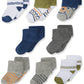 Luvable Friends Baby Boys Newborn And Terry Socks, Aztec, 6-12 Months Us