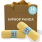 Hiphop Panda Baby Washcloths, Rayon Made From Bamboo - 2 Layer Ultra Soft Absorbent Newborn Bath Face Towel - Reusable Baby Wipe