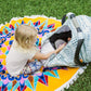 Bristin Baby Car Seat Canopy Stroller Covers for Infant Boy and Girl Babies Stretchy and Kick Proof with Net Multi Use Soft and