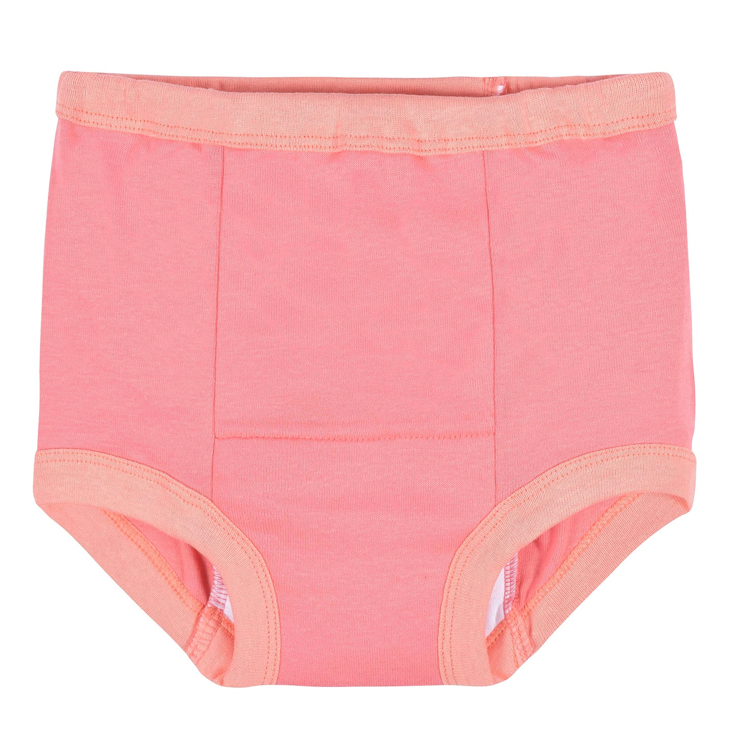 Gerber Baby Girls Infant Toddler 4 Pack Potty Training Pants Underwear Peach And Yellow 2T