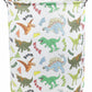 HKEC Dinosaur Laundry Basket,Kids Toys Storage Bin for Bedroom,Waterproof Baby Clothes Hamper with Handles,Nursery Hamper,Room D