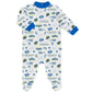 Gerber Nfl Baby Boys' 3-Piece Bodysuit, Sleep 'N Play, & Cap Set, Los Angeles Rams, 6-9 Months