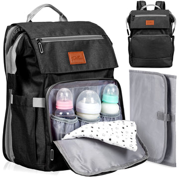 Pillani Baby Diaper Bag Backpack, Baby Bag For Boys& Girls,Diaper Backpack,Baby Registry Search,Newborn Essentials Baby Gifts