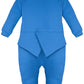 Lilax Baby Boy Gentleman Tuxedo Footie Christmas Holiday Outfit With Bow Tie (Newborn, Royal Blue)