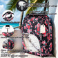Qwreoia Floral Diaper Bag Backpack With Usb Charging Port Stroller Straps And Insulated Pocket, Travel Bag Nappy Backpack For Wo