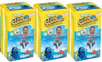 Huggies Little Swimmers Disposable Swim Diapers, X-Small (7Lb-18Lb.), (3 X 12 Pants)