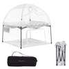 Dream On Me Ziggy Square Baby Playpen With Canopy, Portable And Lightweight Playpen For Babies And Toddler, Indoor And Outdoor P