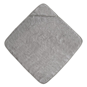 Mushie Baby Hooded Towel | Organic Cotton (Gray)