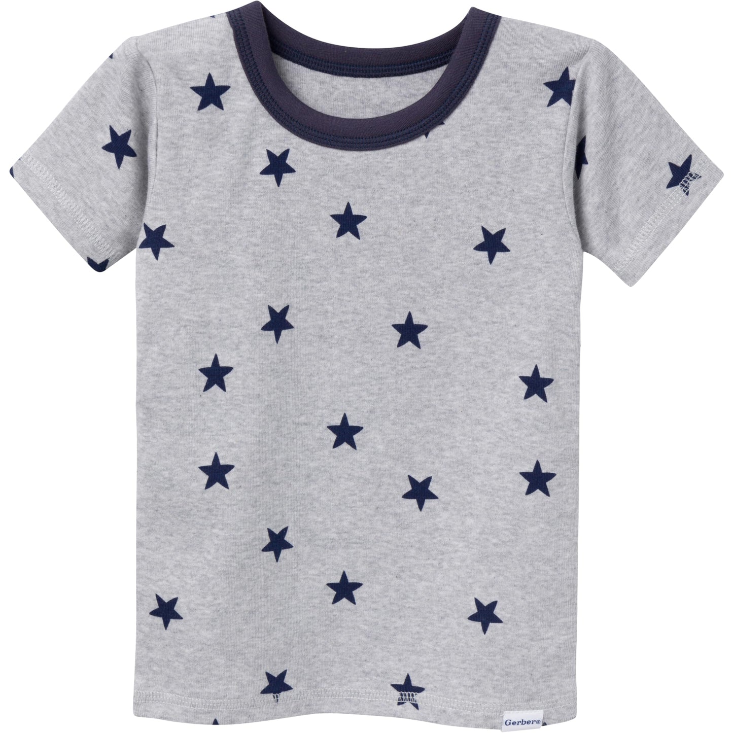 Gerber Baby Boys' Toddler Snug Fit 4-Piece Pajama Short Set, Music