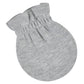 Gerber Baby 12-Pack No Scratch Mittens, Gray Heather, 0-3 Months (8-Pack)