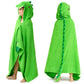 Joiedomi Dinosaur Hooded Towel For Kids - Soft 100% Cotton Bath Beach Towel - 30' X 50' For Kids 3-10 Years - Toddler Pool Tow