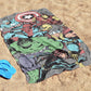 Jay Franco Marvel Comics Kids Bath Pool Beach Towel - Super Soft & Absorbent 100% Cotton Towel Features Captain America, Spiderm