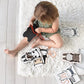 Wee Gallery Baby Animals Lacing Cards for Toddlers, Sewing Board Activity for Children, Kids Travel Activity to Improve Motor Sk