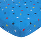 Warner Brothers Justice League 4 Piece Toddler Bedding Set, Grey/Blue/Red/Black