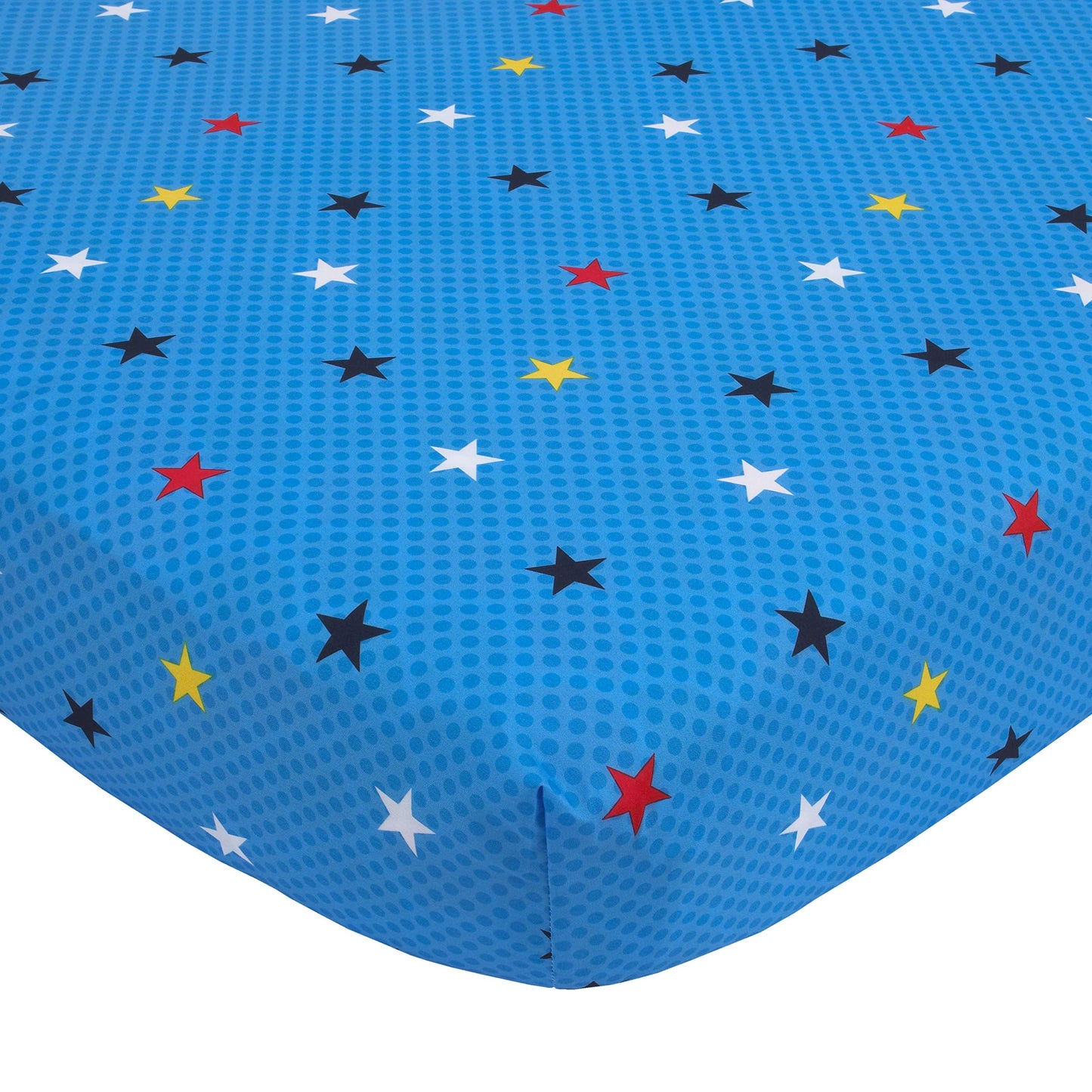 Warner Brothers Justice League 4 Piece Toddler Bedding Set, Grey/Blue/Red/Black