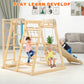 Wofafa Jungle Gym, Toddler Climbing Toys, Indoor Playground Climbing Toys For Toddlers, Montessori Style Playground Sets For Bac