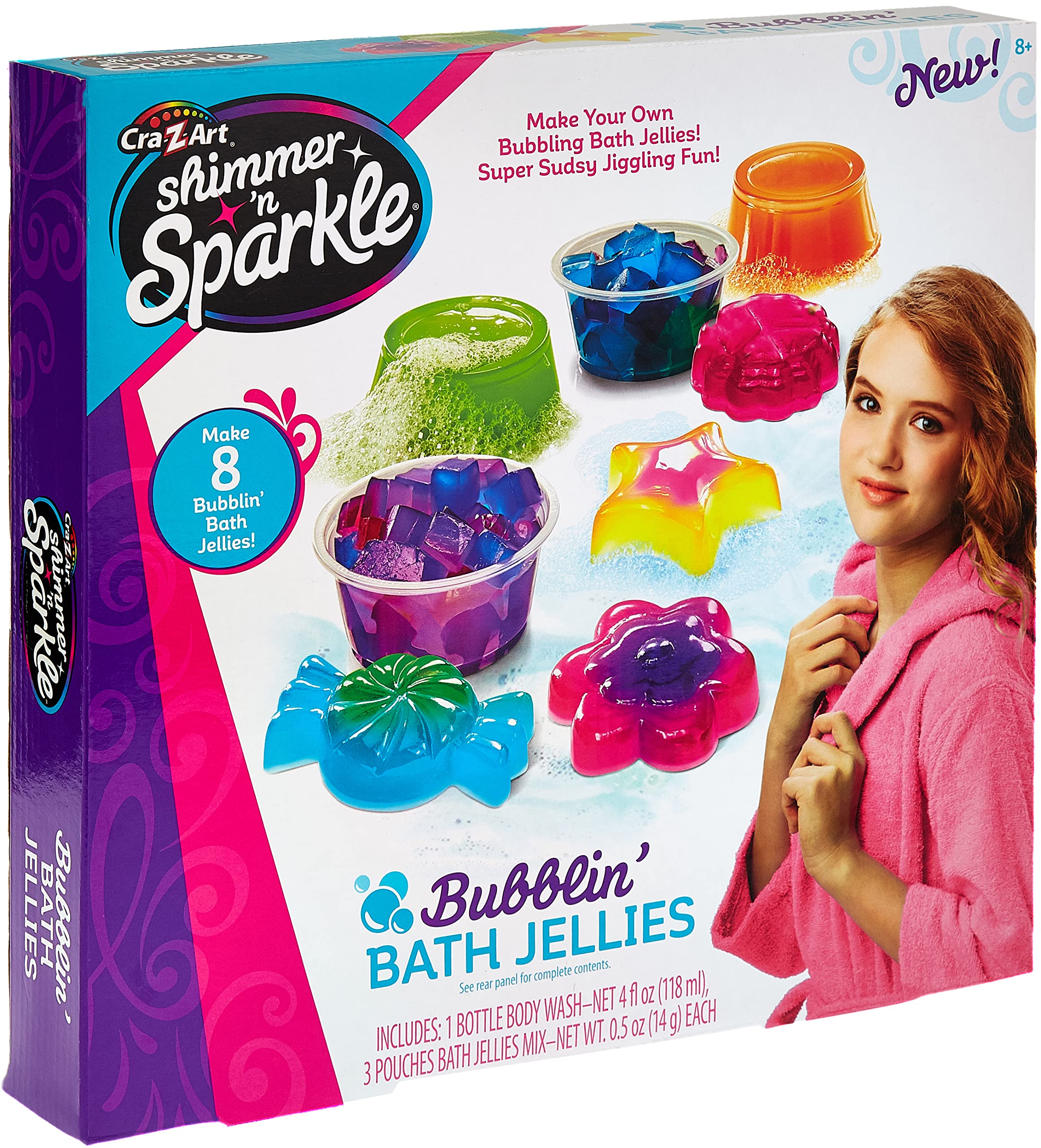 Shimmer and Sparkle Make Your Own Bubblin Bath Geleez – Cutebabybuy