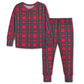 Gerber Unisex Baby Toddler Buttery Soft 2-Piece Snug Fit Pajamas With Viscose Made From Eucalyptus, Stewart Plaid, 12 Months